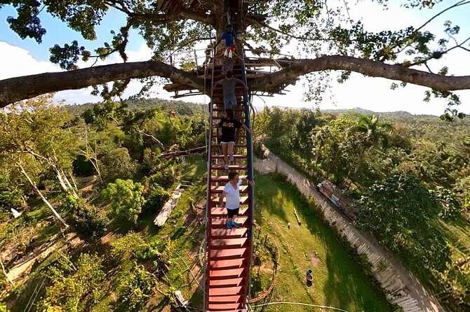 2in1: Los Haitises National Park + Yanigua Waterfall-SPA - Los Haitises National Park, limestone rising from the water