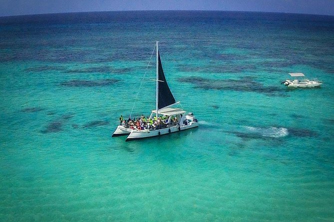 3 ADVENTURES: Sailing Catamaran Cruise - Hooka Diving - Snorkeling - Snorkeling near Bávaro’s coral barrier