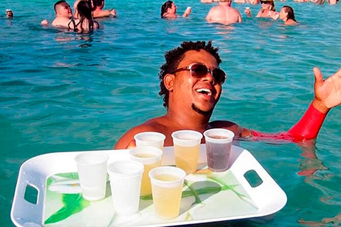3 hrs Glass Boat Tour in Punta Cana - The glass-bottom boat may not match the picture