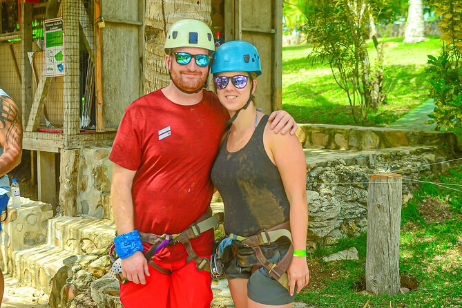 4 on 1 Tour. (Included Buggy, Zip lines, Horseback & Atabey Park) - Horseback riding and the safari-style transfer