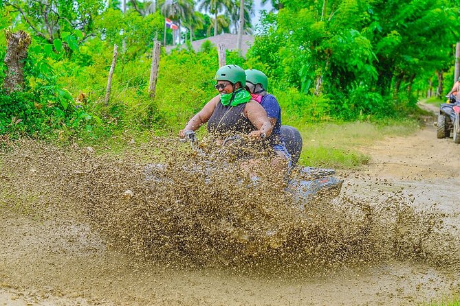 4X4 ATV adventure in Punta Cana to the cenote and Macao beach - One hour at Macao Beach