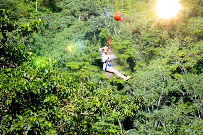 7 Tours Punta Cana: Zipline, Chairlift, ATV, Ride Horses, & More! - The chairlift and mountain views