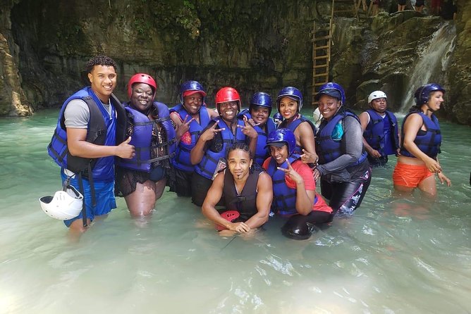 Amber cove and Taino Bay 7 Waterfall Zip lined & Dominican food - From the cruise port to Imbert