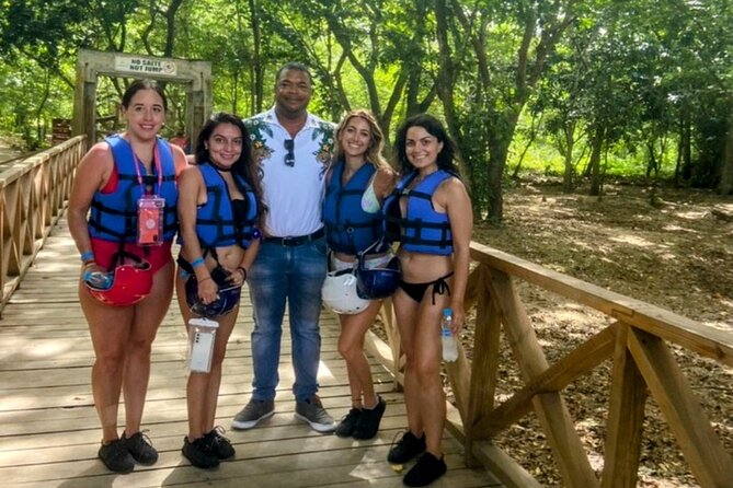 AMBER COVE-TAINO BAY 5 Zip Lines 7 Waterfalls + Locale Food - Seven waterfalls, seven ways to get wet