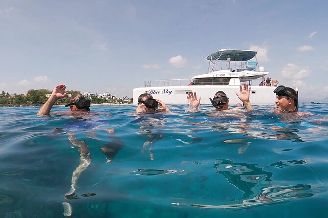 Amber Cove & Taino Bay Shore Excursion, Private Charter on Blue Sky Catamaran - What the $1,750 group price really buys