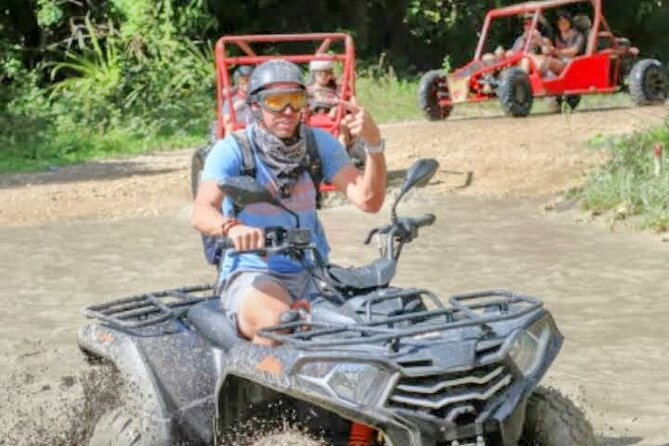 AMBER COVE-TAINO BAY Super ATV Tour - Learning to handle the ATV