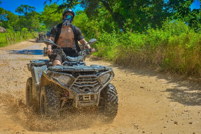 ATV Adventure to Water Cave and Macao Beach in Punta Cana - The countryside trail: rough roads, not a race track