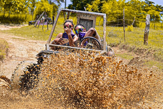 ATV Adventure to Water taino Cave and Macao Beach in Punta Cana - Driving through tropical tracks in your own buggy