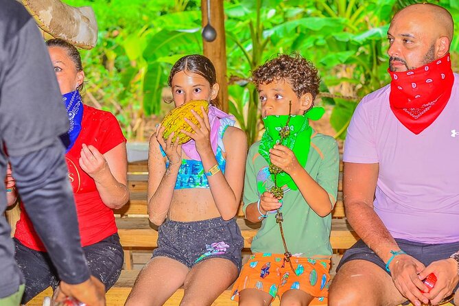 ATV and Buggy Excursion 4x4 in Punta Cana - Cooling off at Los Hoyos del Salado