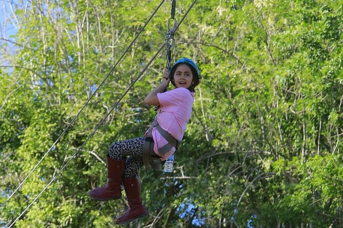 ATV N Zip: 8 Zip Lines plus ATV's - A garden, parrots, and a break from the action