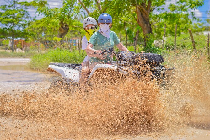 ATV or Boogie boarding on the beach in Punta Cana - Driving from the woods to Macao Beach