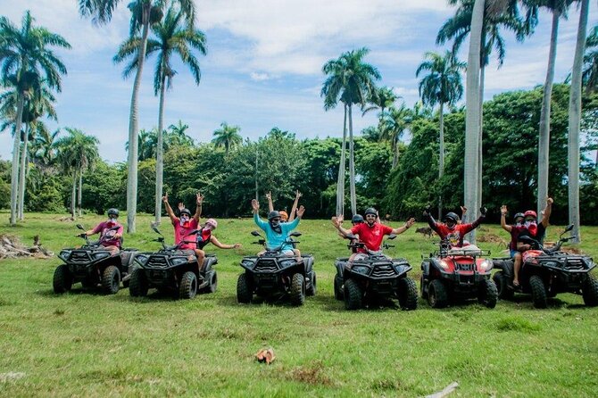 ATVs Fun Tour from Amber Cove and Taino Bay Puerto Plata - The beach stop and the 15-minute swim