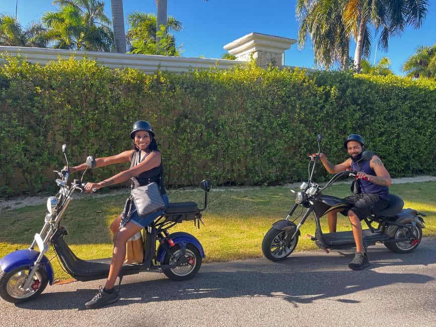 Bavaro Punta Cana: City Tour with Harley models E-Scooters - Why this scooter tour shows you more of Punta Cana