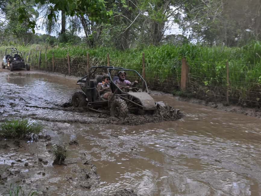 Bayahibe: ATV Buggy Adventure through Jungle & Caves - Washing off at the Chavón River