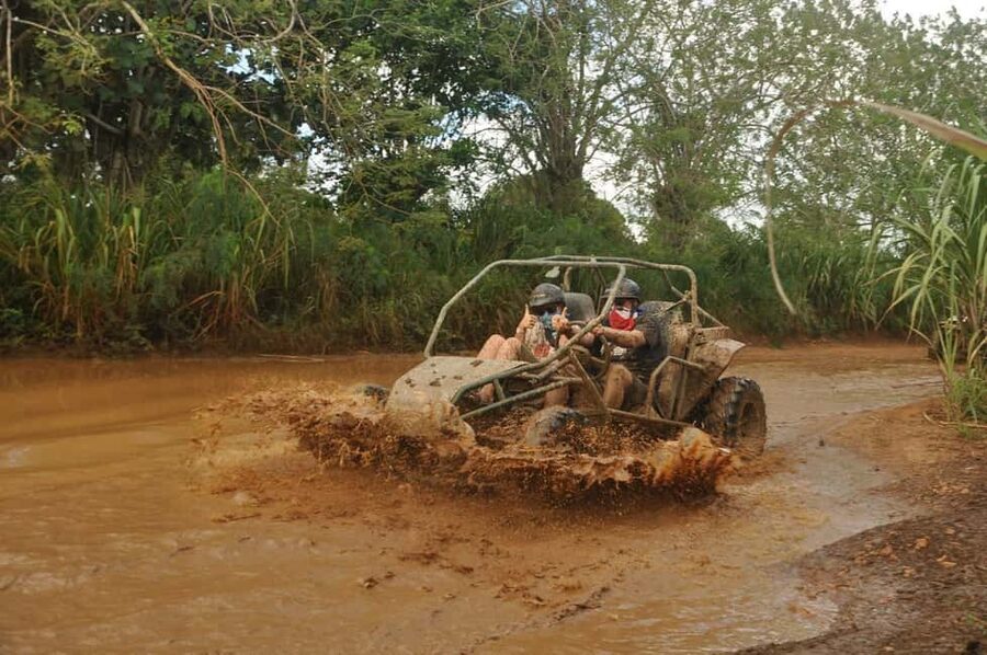 Bayahibe: ATV Buggy Adventure through Jungle & Caves - Leaving Los Melones for the dirt roads