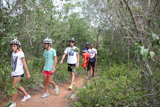 Bayahibe E-Bike Tour - A short stop at Playa Bayahibe and the public springs
