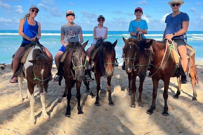 Beach Horseback Ride Tour at Punta Cana - A long beach ride, not a quick photo stop