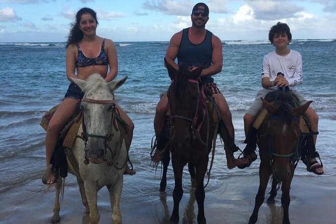 Beach Horseback Ride Tour at Punta Cana - Photos with horses, donkeys, and dogs
