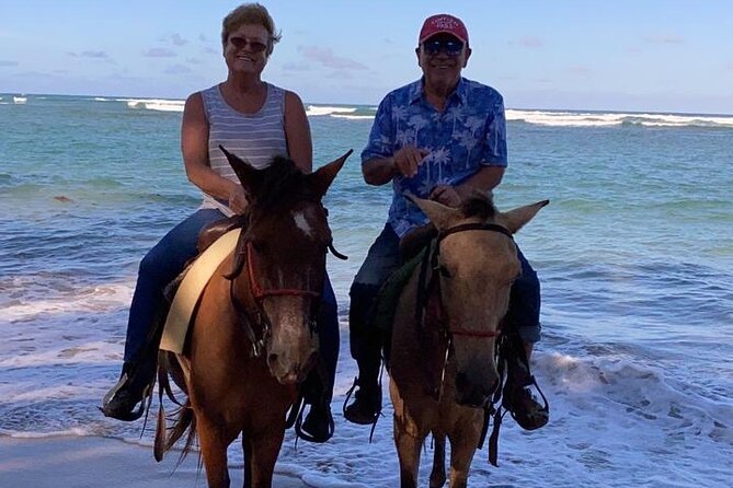 Beach Sunset Horseback Ride in Punta Cana - Group size and the pace of the ride