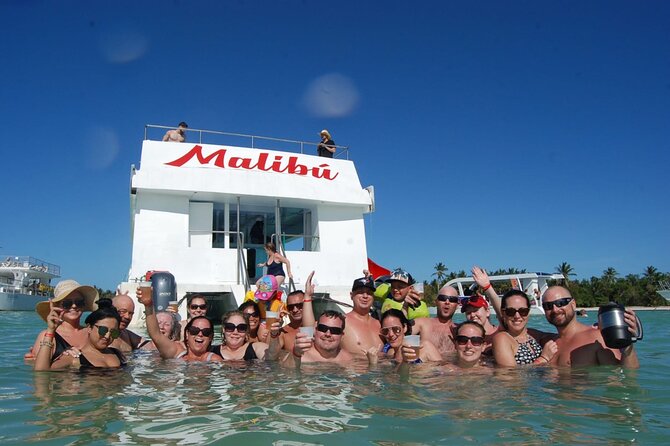 Boat Tour to Bibijagua Beach from Punta Cana - Passing through the dolphin area