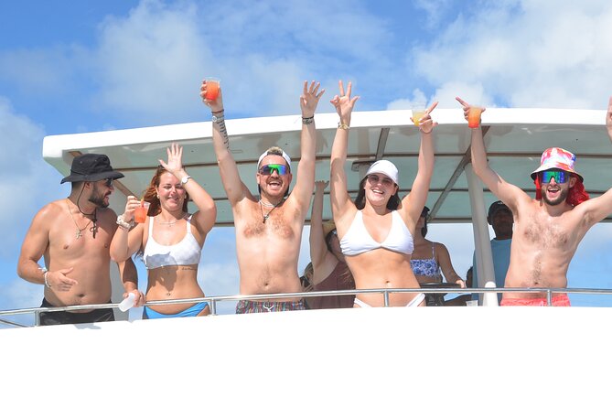 Boots and Booze in Punta Cana, A COUNTRY Party Boat Cruise - Snorkeling for About 30 Minutes