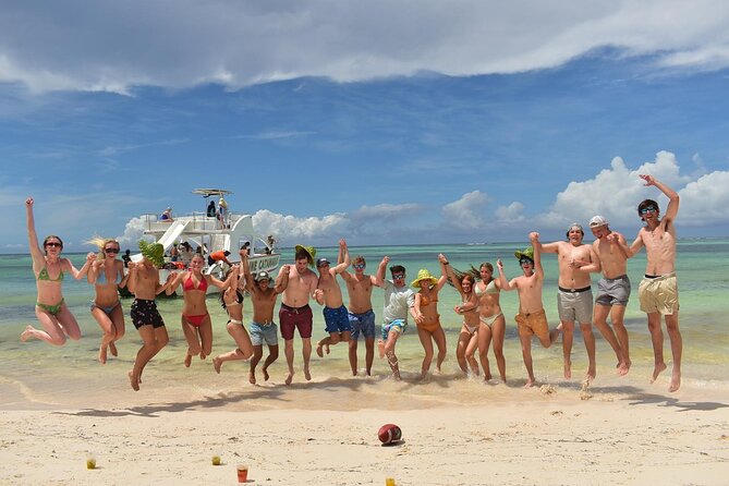 Boots and Booze in Punta Cana, A COUNTRY Party Boat Cruise - One Full Hour at the Natural Pool