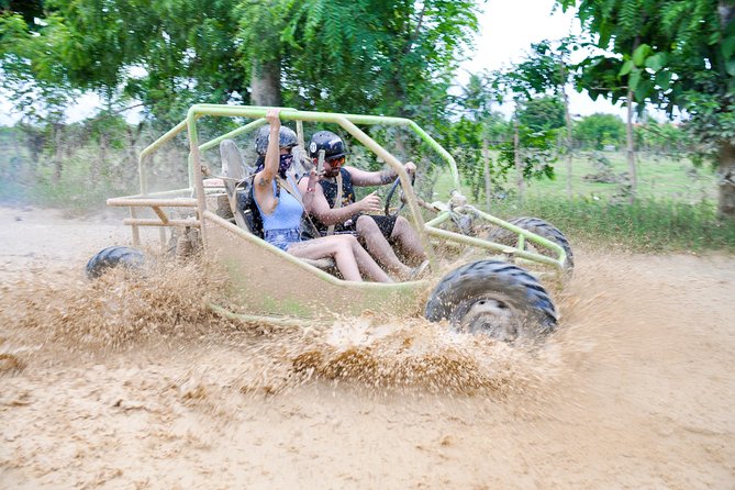 Buggies Extreme Tour Half Day from Punta Cana - A muddy start beyond Punta Cana