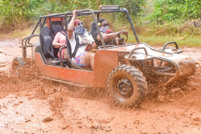 Buggy Excursion to Macau Beach and Natural Cave - The ranch briefing and the first muddy miles