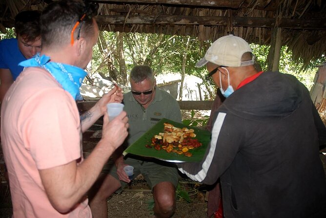 Buggy Expedition, Norwegian SKY Cruise Passenger from La Romana - A short swim at the Chavón River