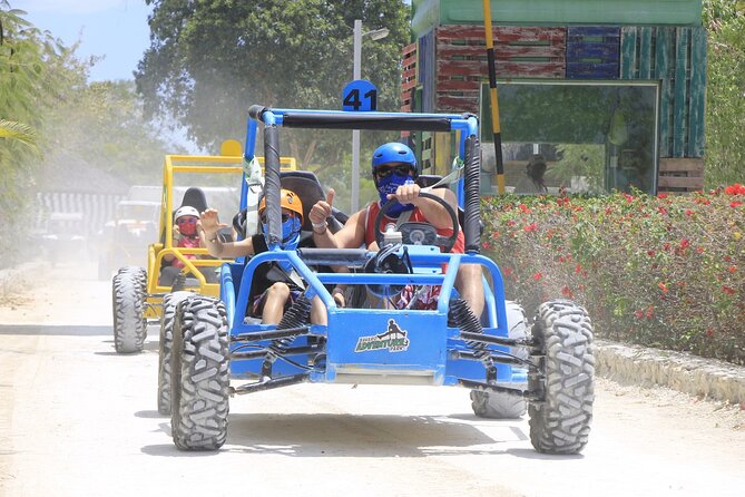 Buggy Ride, Cenote and Waterfall Pool at Bavaro Adventure Park - Safety first, then the buggy track