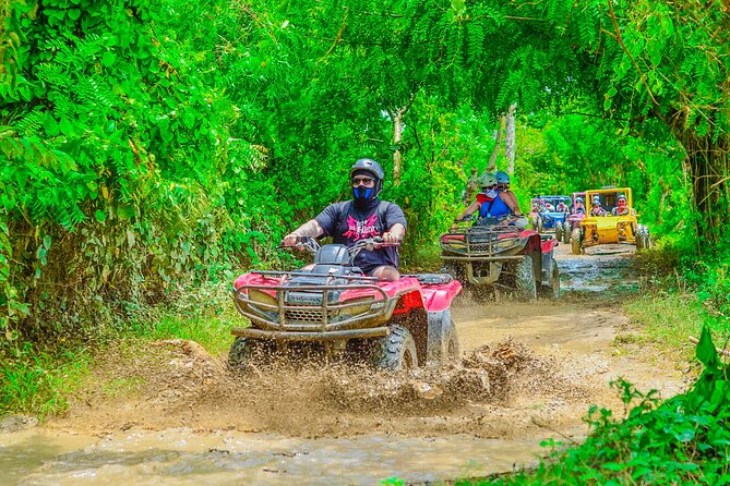 Buggy Ride Into the jungle with cave coffee & chocolate tasting - Entering the clear-water cave