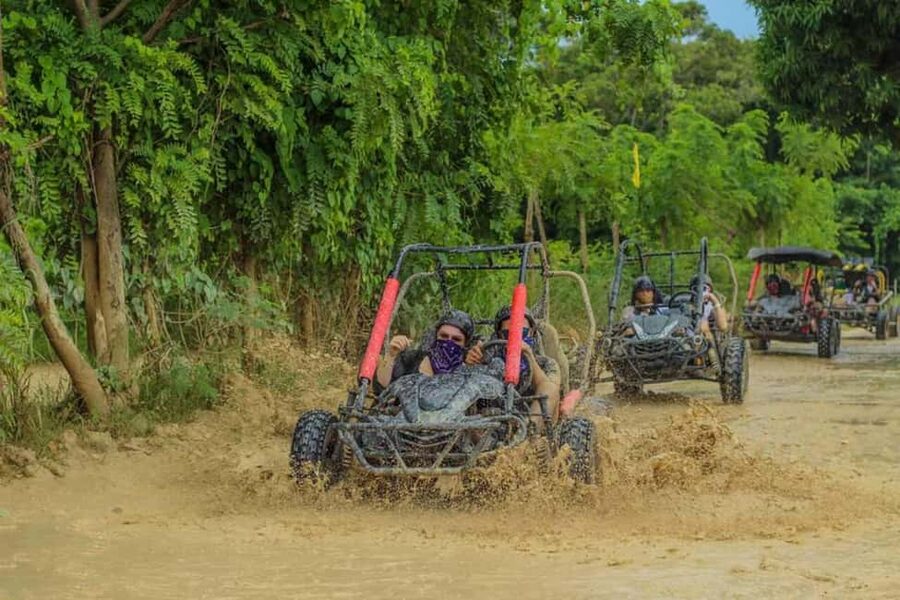Buggy ride on rural routes and Macao Beach - Swimming at the Hoyos del Salado cenotes
