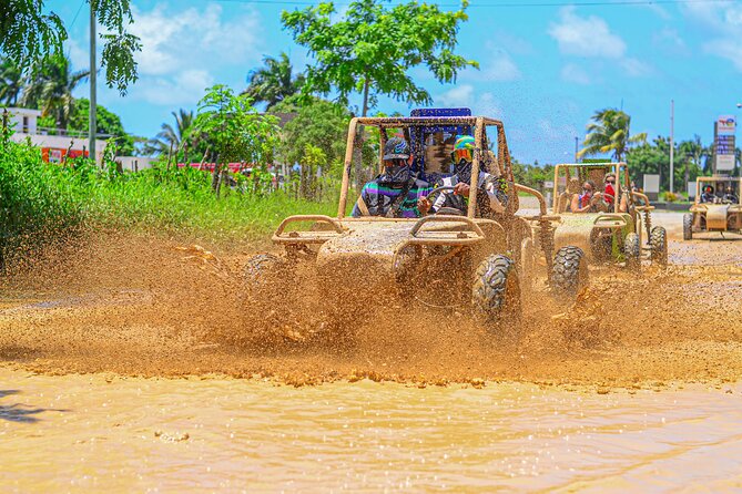 Buggy Tour in Punta Cana - The buggy ride through muddy trails