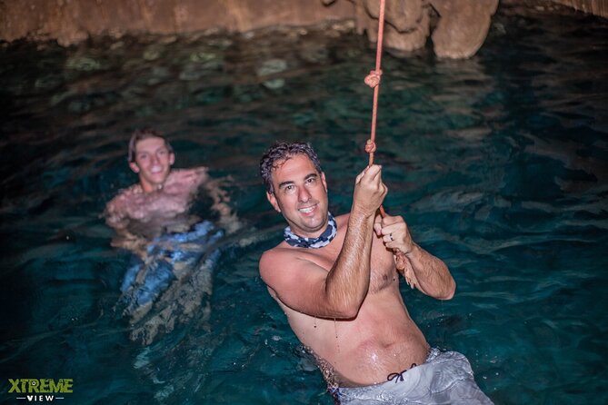 Buggy Tour Punta Cana A Cenote Secreto, Playa macao - Cooling Off in the Secret Cenote