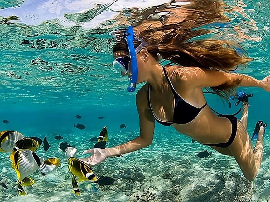 Catalina Island Full-Day Snorkeling + Lunch from Punta Cana - Three hours for lunch, swimming, and the beach