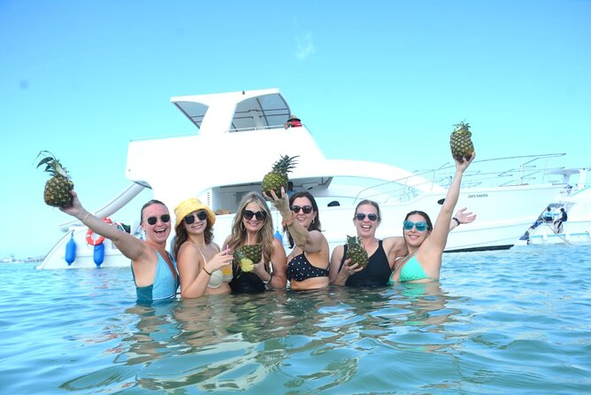 Catamaran Booze Cruise And Snorkeling Punta Cana - Adults Only - The natural pool and open bar