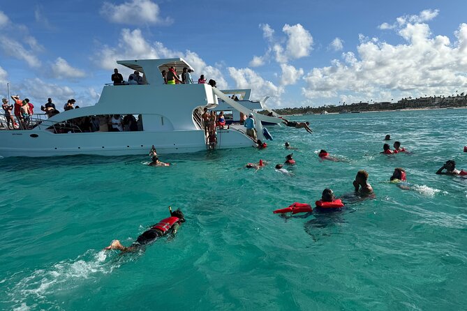 Catamaran Booze Cruise And Snorkeling Punta Cana - Adults Only - Music, dancing, and the crew’s style