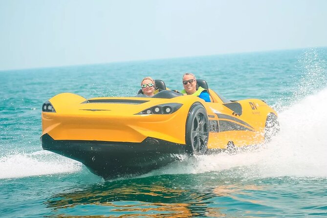 Chic and Fast Jet Car Water Experience - The safety briefing comes before the speed