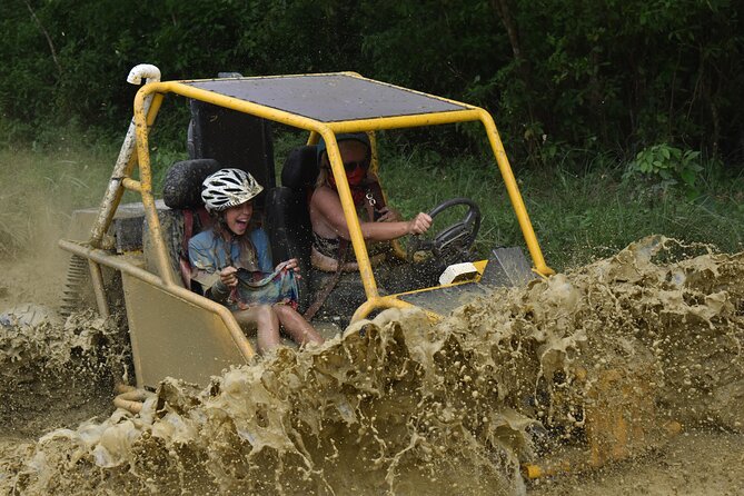 City Tour and Dune Buggy - Two hours of mud with Larimar Caribbean Adventures