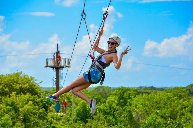COMBO: Zip Line, Cenote Blue Lagoon, Jungle River &Waterfall Pool - What to Pack for a Smooth Day