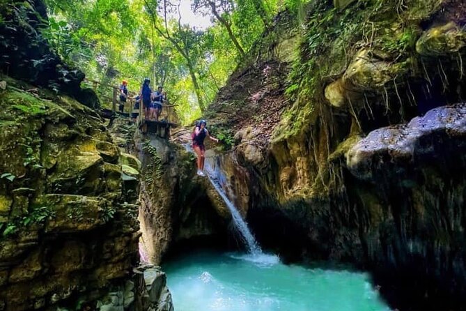 Damajagua Waterfalls with Lunch from Amber Cove and Taino Bay - From the cruise port to Damajagua