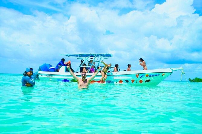 Day Trip to Saona Island with Lunch and Open Bar - Mano Juan natural pools in shallow sea water