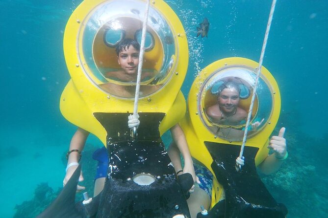 Experience a Submarine Scooter with ScubaDoo Punta Cana - Safety, comfort, and the enclosed feeling