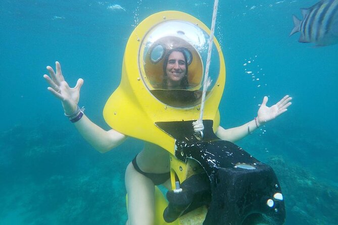 Experience a Submarine Scooter with ScubaDoo Punta Cana - Who will enjoy this most