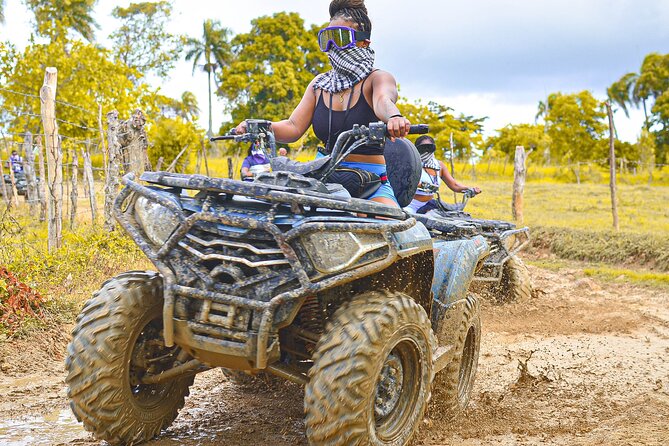 Experience in quadricycle ATV Punta Cana Playa Campo and Tradition - Taking the wheel on forest trails and tropical gardens