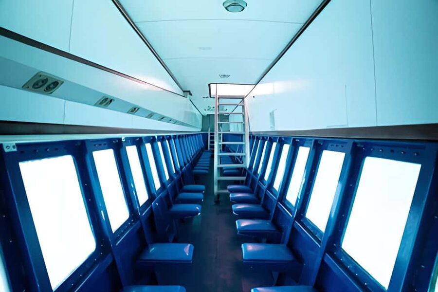 Experience the Exciting Caribbean Underwater World - The Atlantic Princess wreck and underwater windows