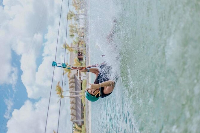 Experience Water Adventure in Dorado Park Punta Cana - Hammocks, umbrellas, and the tropical setting