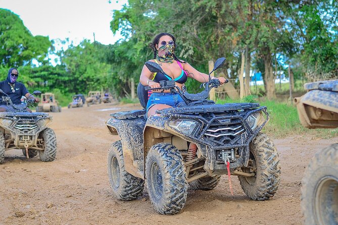 Explore Macao Beach with ATV Tours Punta Cana - Rough roads through forests and tropical gardens