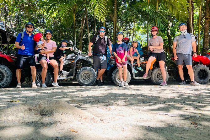 Family ATV Tour & Monkey Private Van - Puerto Plata ATV riding with a private feel