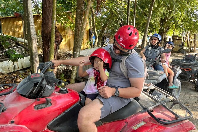 Family ATV Tour & Monkey Private Van - Guides Edgar, Francisco, and Jonathan